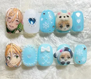 ネイル 東 千夏のネイルデザイン