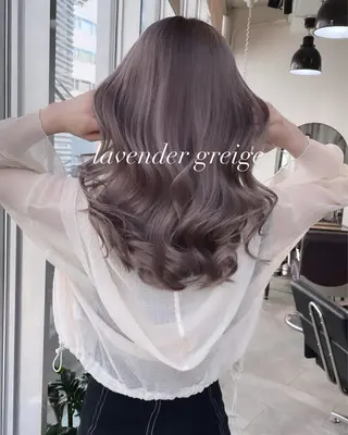 セミロング カラー 💜ハイトーン💛 マジカルかいちゃんのヘアスタイル