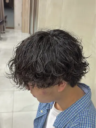 ショート パーマ メンズ GRANDEUR ryuのヘアスタイル