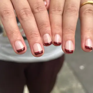 ネイル シンプルネイル Ezura Yumiのネイルデザイン