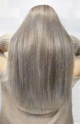 セミロング カラー ヘアアレンジ 次世代シールエクステ 錦糸町 小泉 朋之のヘアスタイル