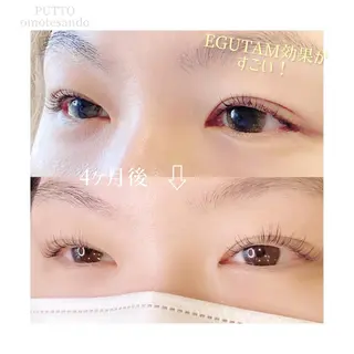 マツエク・マツパ PUTTO omotesandoのマツエク・マツパデザイン
