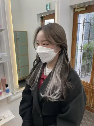 ロング 吉村 憂々のヘアスタイル