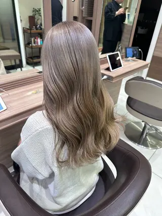 ロング カラー ヘアセット/メンズ パーマChihoのヘアスタイル
