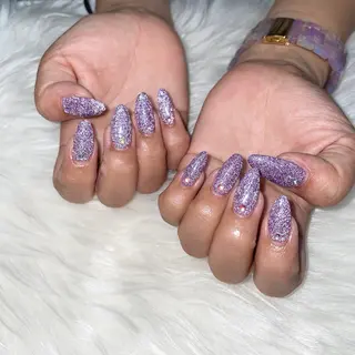 ロング see love gritterのネイルデザイン