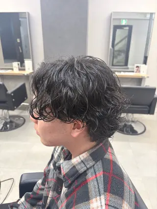 パーマ メンズ 🔥メンズ特化🔥 ／TOMOKI／渋谷のヘアスタイル