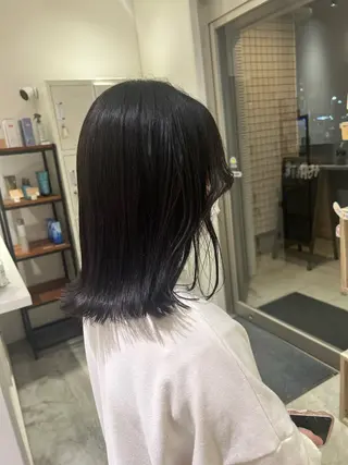 ミディアム ブリーチなしカラー/ パーマ/おとは🦖♡のヘアスタイル