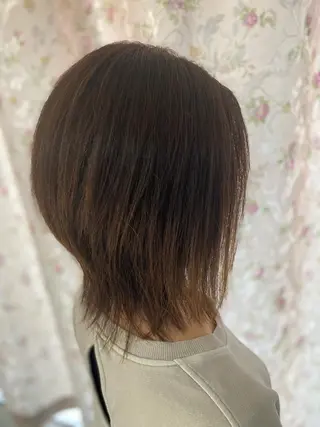 ミディアム くせ改善師 髪質改善師ゴトウのヘアスタイル