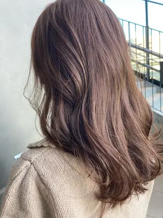 セミロング 三浦 優花のヘアスタイル
