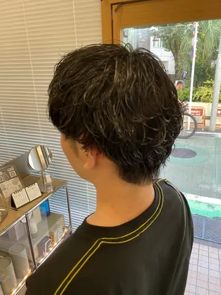 ショート メンズ メンズカット/ニュア ンスパーマkaitoのヘアスタイル