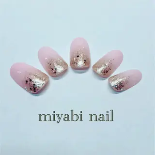 ネイル miyabi nail 桂川駅近くのネイルデザイン