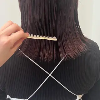 カラー 透明感カラー🌼 沙奈のヘアスタイル