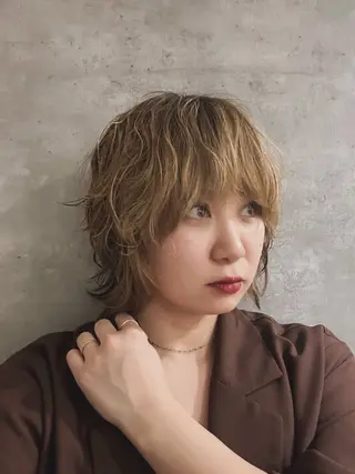 パーマ 大人のためのデザイン カラー美容師/オノのヘアスタイル