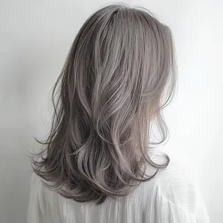 ロング 小谷 俊祐のヘアスタイル