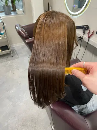 セミロング カラー 梅田中崎町髪質改善 /オキヒロト/エコルのヘアスタイル