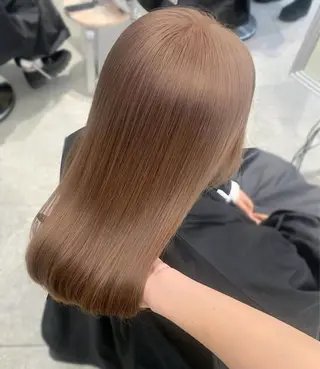 ロング 梅田/ハイトーン/ Riona🩵のヘアスタイル