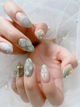 ネイル (∩_∩)ミモネイル /eyelashのマツエク・マツパデザイン