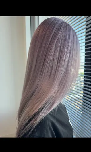 セミロング 平塚/顔周りレイヤー /寒色/きゅうとのヘアスタイル