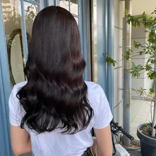 ロング 齋藤 樹里のヘアスタイル