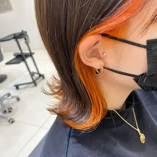 ミディアム equal銀座 黒田💚のヘアスタイル