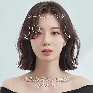ミディアム カラー 髪質改善/ブリーチ/ ボブ特化/よしきのヘアスタイル