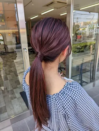 ロング いいだなお/ 透明感カラー🫧🌼のヘアスタイル