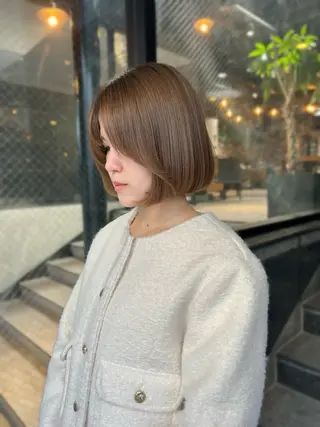 ショート As hair所属・柔らか垢抜けｶﾗｰと ｶｯﾄ🫧ASUKAのヘアスタイル