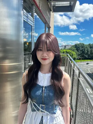 ロング モテ髪美容師♡ ひなたのヘアスタイル