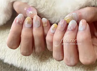 ネイル フルリール 【プライベートサロンのネイルデザイン