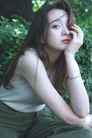 ロング カラー デザインカラー モデル募集🌈のヘアスタイル
