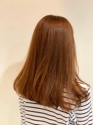 ロング カラー 小川 美香のヘアスタイル