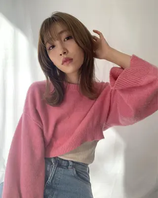 ミディアム カラー ✂️ボブの神様 北村涼✂️のヘアスタイル