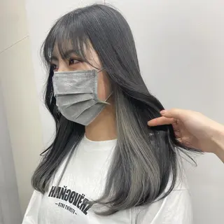 ロング 韓国レイヤー/ヘア カラー🎀ayamiのヘアスタイル