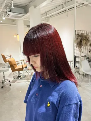 ロング 鳴海 稜真のヘアスタイル
