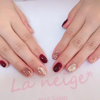 ネイル La neige* yuki 🐩🌙のネイルデザイン