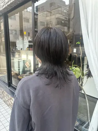 ミディアム カラー 🍒サクラ🍒 /透明感カラー/艶髪のヘアスタイル