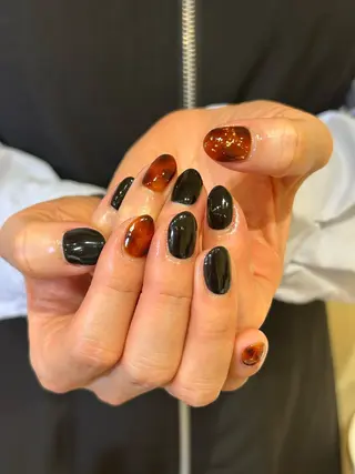 ネイル Mana  🫧 パラジェル⌇自由が丘のネイルデザイン