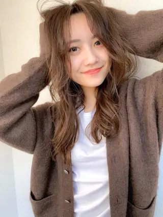 ロング カラー ✨上品レディーなヘア スタイルへ✨髙木諒也のヘアスタイル