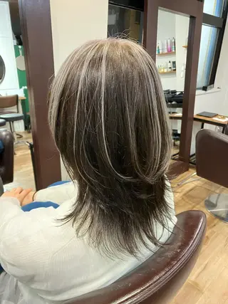 ミディアム カラー 🍀髪質改善、カラー TAICHI🍀のヘアスタイル
