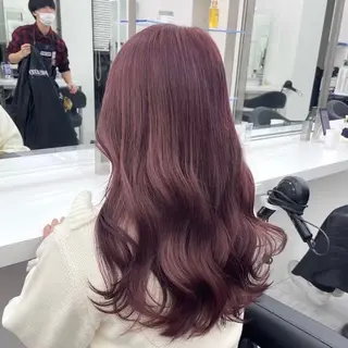 ロング 韓国ワンホンヘア 🎀SHIONEのヘアスタイル