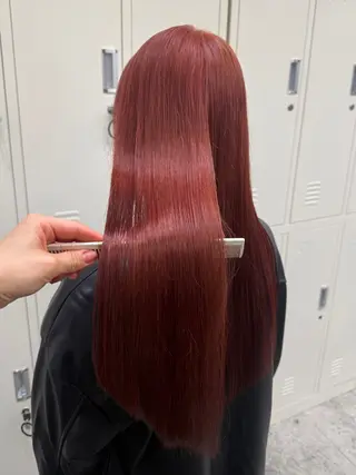 ロング カラー ハイトーンカラー🐬 えりかのヘアスタイル