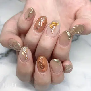 ロング カラー キッズ ネイル マツエク・マツパ 福田 加奈のネイルデザイン