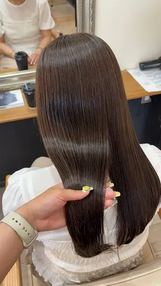 ロング カラー しおり🍬 KOKORO🤍のヘアスタイル