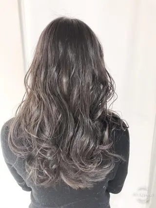 ロング カラー ヘアアレンジ レイヤー×ヘッドスパ *保田遥*のヘアスタイル