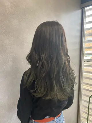 セミロング 立野 希沙のヘアスタイル