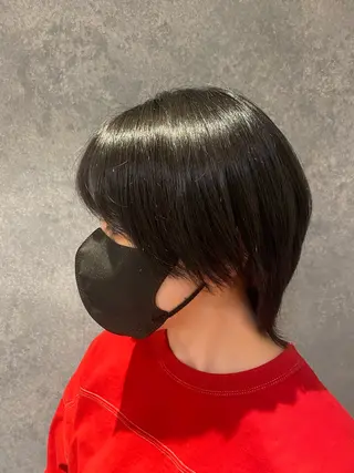 ショート カラー AiRU hair RIRIKOのヘアスタイル