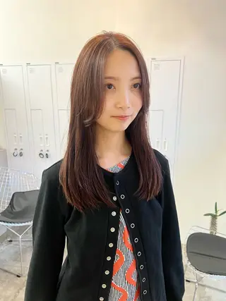 ロング カラー 近藤 千裕のヘアスタイル