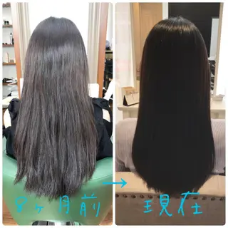 ロング パーマ ASAMI アサミのヘアスタイル