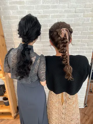 ロング ヘアアレンジ Topstylist YUKIのヘアスタイル