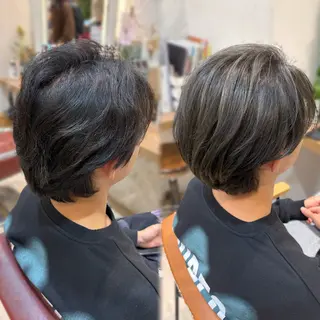 カラー メンズ 💙mai🫧 縮毛矯正・ハイライトのヘアスタイル